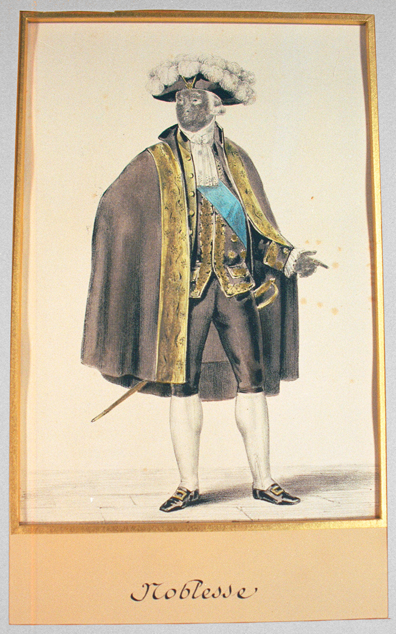 Représentant noblesse Etats généraux 1789